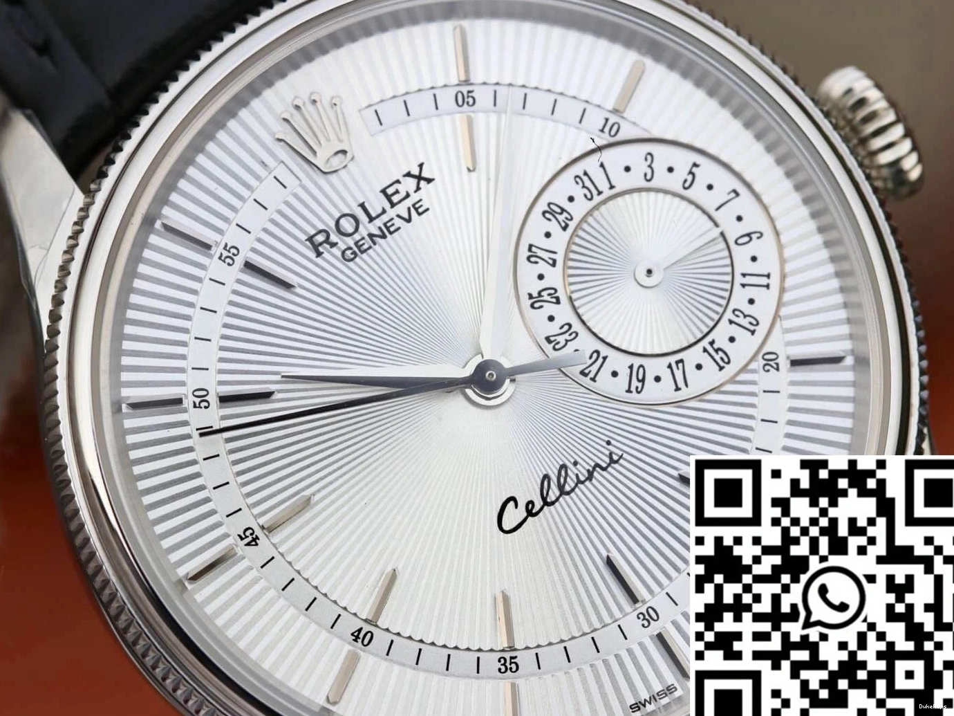 Dial Factory White Rolex MKS Celini Date M50519-0006 0415